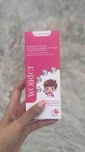 Wonder ชุดตรวจโควิด+ไข้หวัดใหญ่ A/B+RSV (4in1) ตลับ 2 หลุม ตรวจง่าย รู้ผลไว