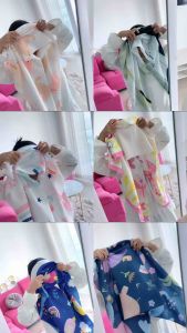 Voal Printing Instan Anak Part I / Hijab Instan Anak Motif Lucu