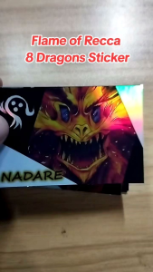 Flame of Recca 8 Dragons Stickers
