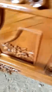 Buffet ukir bulan kayu jati | buffet tv ukir minimalis modern