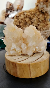 Natural Collection Calcite Crystal Flower Ornament