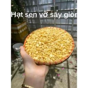 Hạt sen sấy giòn ăn liền( hạt vỡ) 1 kg