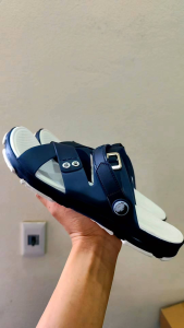 Dép Xăng Đan Nam Quai Chéo Đế Êm Chống Trượt Chống Nước Đi Biển Thời Trang Mới