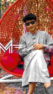 Gamis Pria Muslim Jubah Kancing Snap