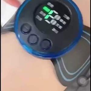 迷你脉冲按摩贴肌肉贴按摩仪肩颈颈椎按摩器仪贴