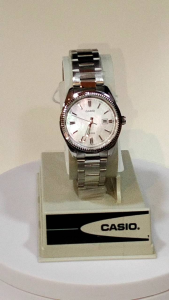 CASIO LADIES SILVER LTP 1302DS 4A