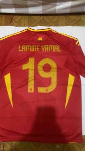 Jersey LAMINE YAMAL TIMNAS SPANYOL 2024 untuk DEWASA