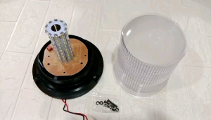 LAMPU LED ROTARY 3 MODE FLASH KODE 012