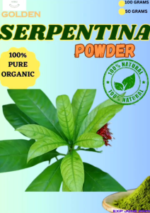 SERPENTINA POWDER 100g+FREE 12 PCS CAPSULE 100% Pure and Natural)