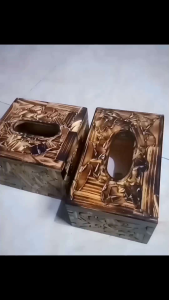 (Gintangancraft) tempat tisu kotak premium kayu