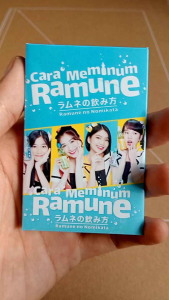 Photocard JKT48 PINKY SUMMER RAMUNE THINK DONUT - 2 Sisi (isi 25 pcs)
