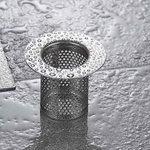 MJ88 Penutup Saluran Air Kamar Mandi 304 Stainless Steel Saringan Got kamar Mandi Anti Bau Saringan Kamar mandi Anti Rambut /Kecoa /Saringan Got kamar Mandi Stainless 304 Anti Kecoa Anti Mampet /Saringan Saluran Lantai Stainless Water Sink Filter Super