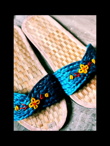 TIYA NATY Adult-size Abaca Indoor house Slippers Non-slip Slip-ons Tsinelas Pambahay Adult Women Souvenir Bicol