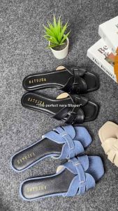 Satujua - NARA Sandal Wanita Kasual Sandal Teplek | Sandal Slippers