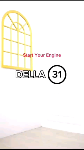 Gamis Midi Wanita Sporty Della LD 102 Muat BB 45 Sampai 65KG