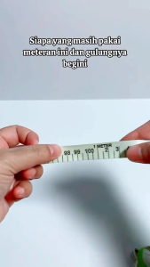 Meteran mini gulung/ meteran otomatis