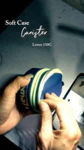 POUCH SOFTCASE TABUNG CANISTER SOFTSHELL LEWEE PROTECTOR 110GRAM