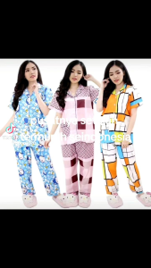 One Set Rayon Wanita Oblong