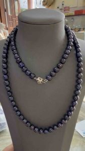 Chuỗi Ngọc trai nuôi nước ngọt tự nhiên 108v 8mm. Giá 1680k.