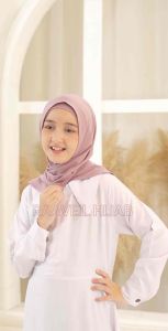 Hijab Instan Pasmina Kancing 4-10 tahun Jersey Premium Kerudung anak perempuan Jilbab anak pashmina TK SD
