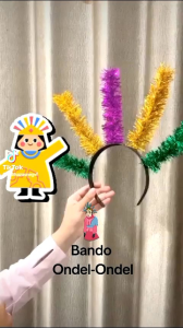 BANDO ONDEL-ONDEL BANDANA ANAK & DEWASA