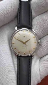 นาฬิกาไซโก้ S SUPER 15 Jewels นาฬิกาไขลานวินเทจมือสองของแท้ รับประกันหลังการขาย 6 เดือน