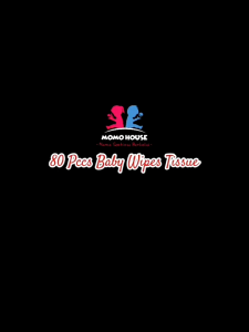 💯 80pcs x 6 pack Premium Baby Wet Wipes Tisu Basah Wet Tissue With Cover Non-Alcohol Parabens Free Fragrance Free