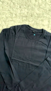 KAOS POLOS TANGAN PANJANG WARNA PASTEL BAHAN COTTON 30s