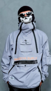 Jaket Cagoul  Waterproof Windbreaker Jaket Gorpcore NAGOYA Jaket Gunung  Jaket Korea Style Outfit Musim Hujan Ringan Jaket Outdoor