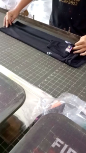 (No MOQ) Custom Made Tshirt Printing Design Sendiri Team Family Day High Quality