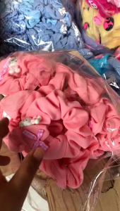 kucir rambut anak karakter sanrio miniso wanita dewasa ikat rambut pink putih korea
