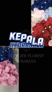 BUNGA PALSU KEPALA HYDRANGEA TANPA TANGKAI ARTIFICIAL FLOWER HIASAN BUNGA BACKDROP BACKGROUND BUNGA HIASAN DINDING SCARPBOOK