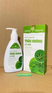 Gel vệ sinh nữ TRẦU KHÔNG LÔ HỘI Nano Bạc 150ml-Hỗ trợ khử mùihạn chế khô rátlàm sạch vùng kín