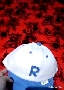 T.I - Topi Bisbol Anak Inisial Huruf Letter F K P S R Baseball Hat Import