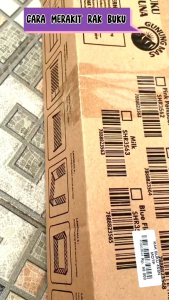 Rak Buku Multifungsi 4 Susun & 5 Tingkat: Solusi Simpel untuk Kantor & Rumah