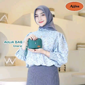 Aulia By Alfira Dompet koin murah wanita bahan chocoly anti air