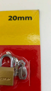 Gembok Koper Tas Loker Kotak Laci Pintu Kecil Brass Padlock 20mm 25mm 30mm