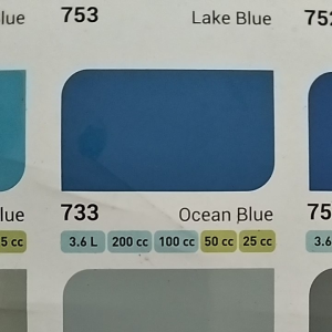 Cat Kayu dan Besi Avian 100cc Warna Ocean Blue 733