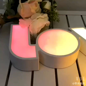 Lampu Led Motif Tulisan Love Pajangan Dekorasi Lampu Meja 23AD295