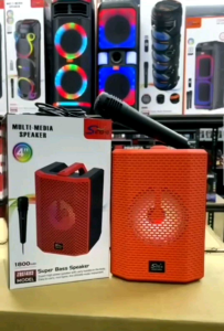 WIRELESS BLUETOOTH DJ KARAOKE SPEAKER WITH RGB LIGHTING*🔥🔥