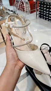 LAVIOLA‼️sandal tali selop wanita hak 7cm pesta mewah