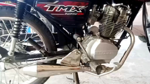 TMX 125/155 V5 BULLET PIPE WITH RESONATOR and SILENCER