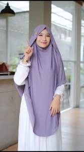 ELNARA FRENCH KHIMAR SET CADAR DUA LAYER BY MANTIKA HIJAB
