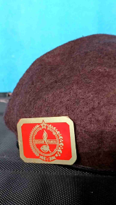 TOPI BARET PRAMUKA ANAK SEKOLAH SD-SMP-SMA BAHAN LAKEN+PIN