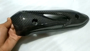 Cover Knalpot Beat karbu tameng beat karbu carbon