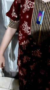 Daster Arab Sultan Motif Bunga Rayon Super