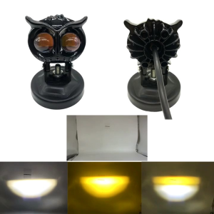 Lampu tembak LED laser model burung hantu universal motor mobil