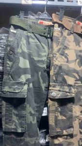 Zdc//CELANA CARGO PANJANG LORENG BWC//KARGO IMPORT//FREE SABUK//SIZE 28-38