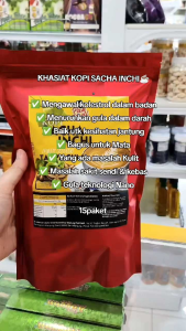 Kopi Sacha Inchi TANPA GULA(15sachet)