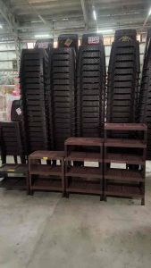 Centrix Rattan Shoe Rack Durable Organizer Space Saver Multi-Layered Organizer For Shoes